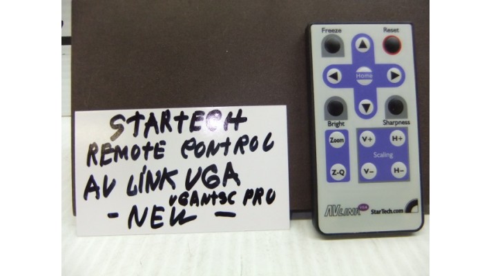 Star Tech AVlink VGA remote control for Star Tech VGANTSC PRO